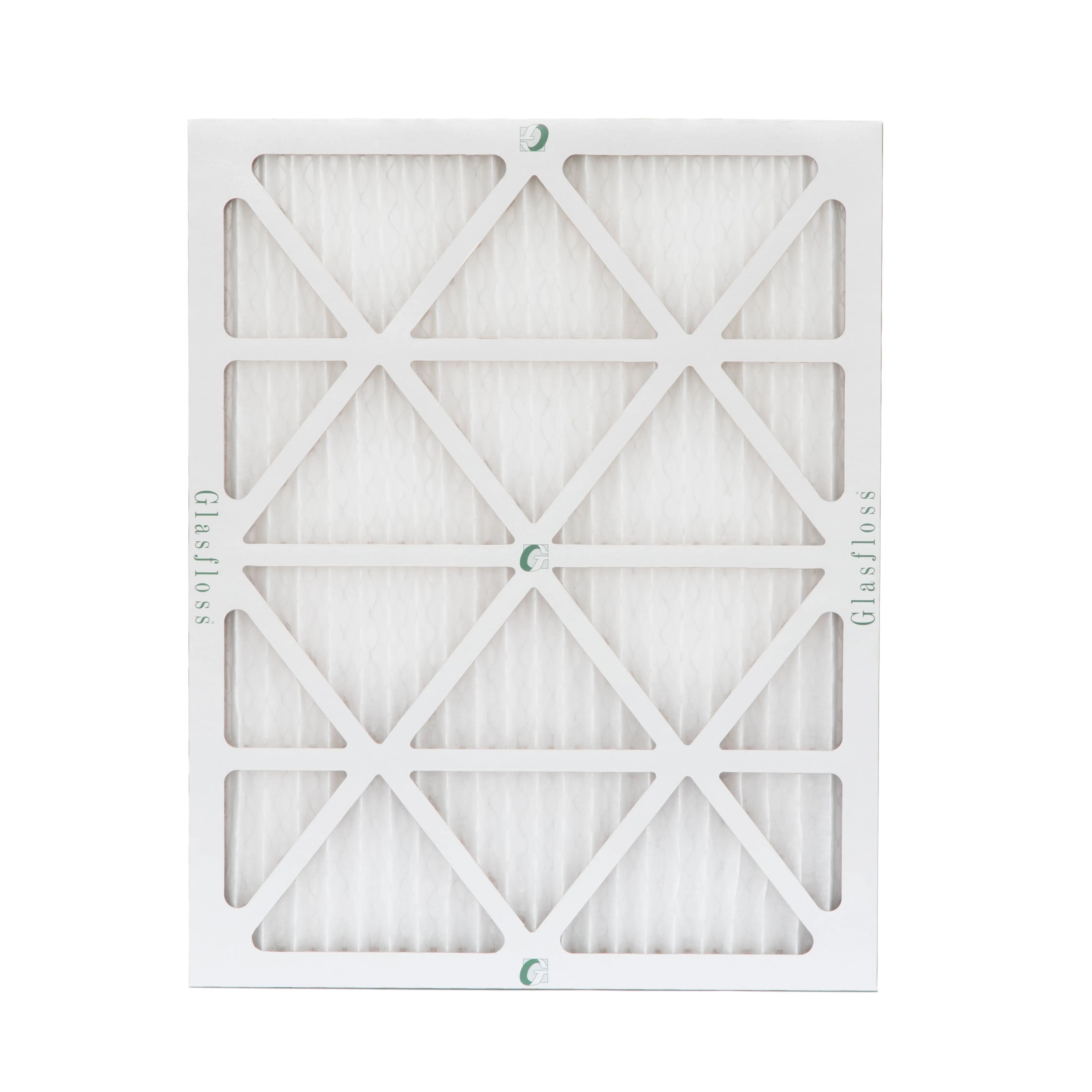 12 Pack of 14x20x1 MERV 10 Pleated Air Filters by Glasfloss. Actual Size: 13-1/2 x 19-1/2 x 7/8