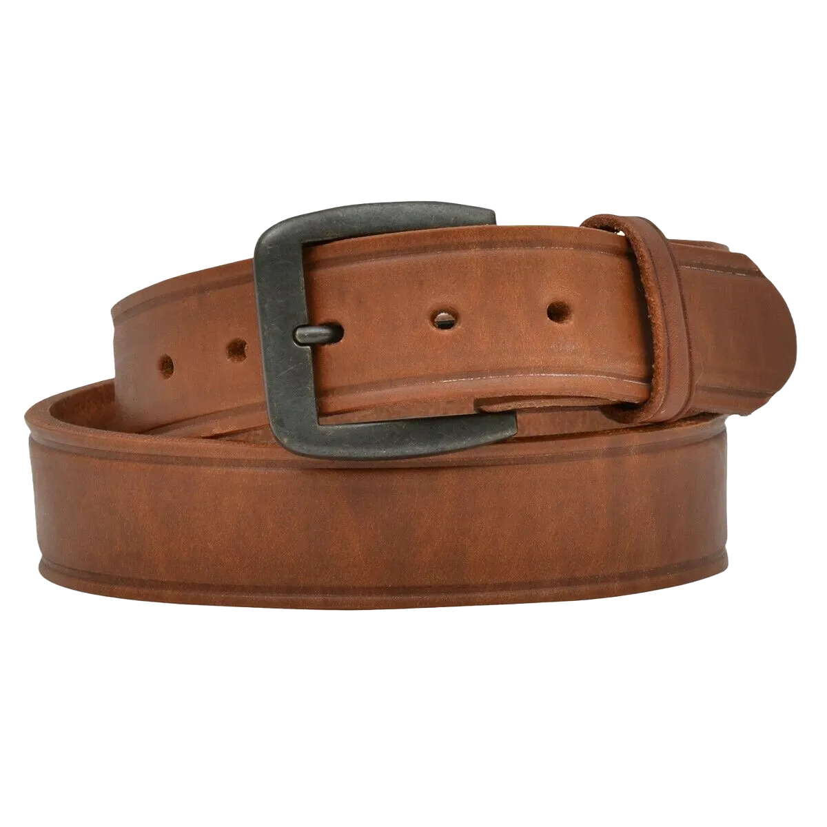 3D Belt Company Men's Harness Crease Tan Leather Belt D1147