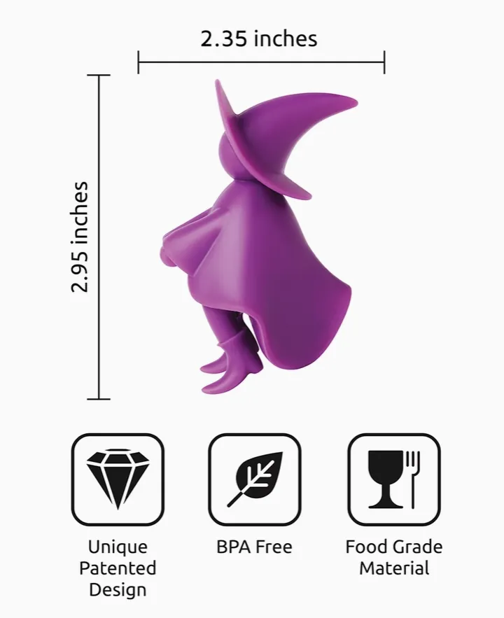 Agatha Witch Spoon Holder and Steam Releaser