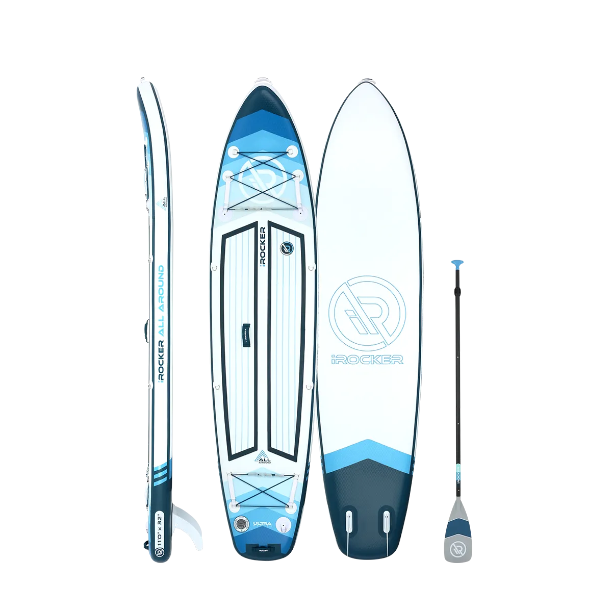 ALL AROUND 11' ULTRA™ Inflatable Paddle Board *Patent pending