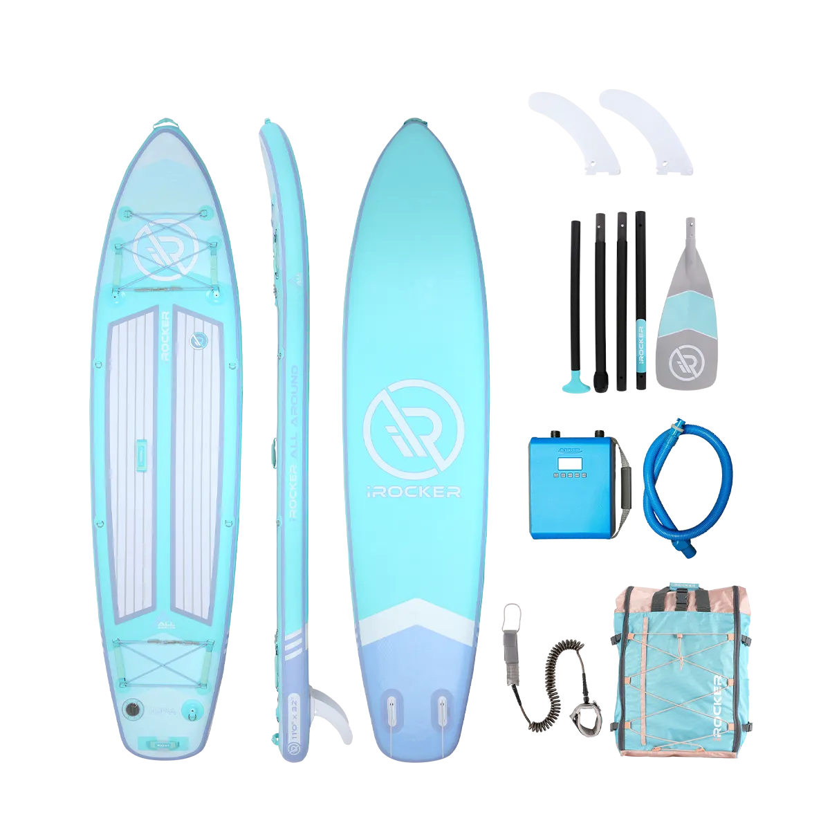 ALL AROUND 11' ULTRA™ Inflatable Paddle Board *Patent pending
