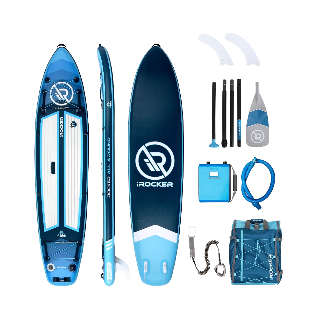 ALL AROUND 11' ULTRA™ Inflatable Paddle Board *Patent pending
