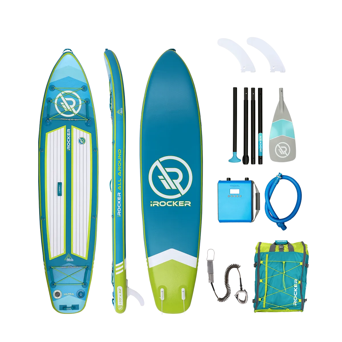 ALL AROUND 11' ULTRA™ Inflatable Paddle Board *Patent pending