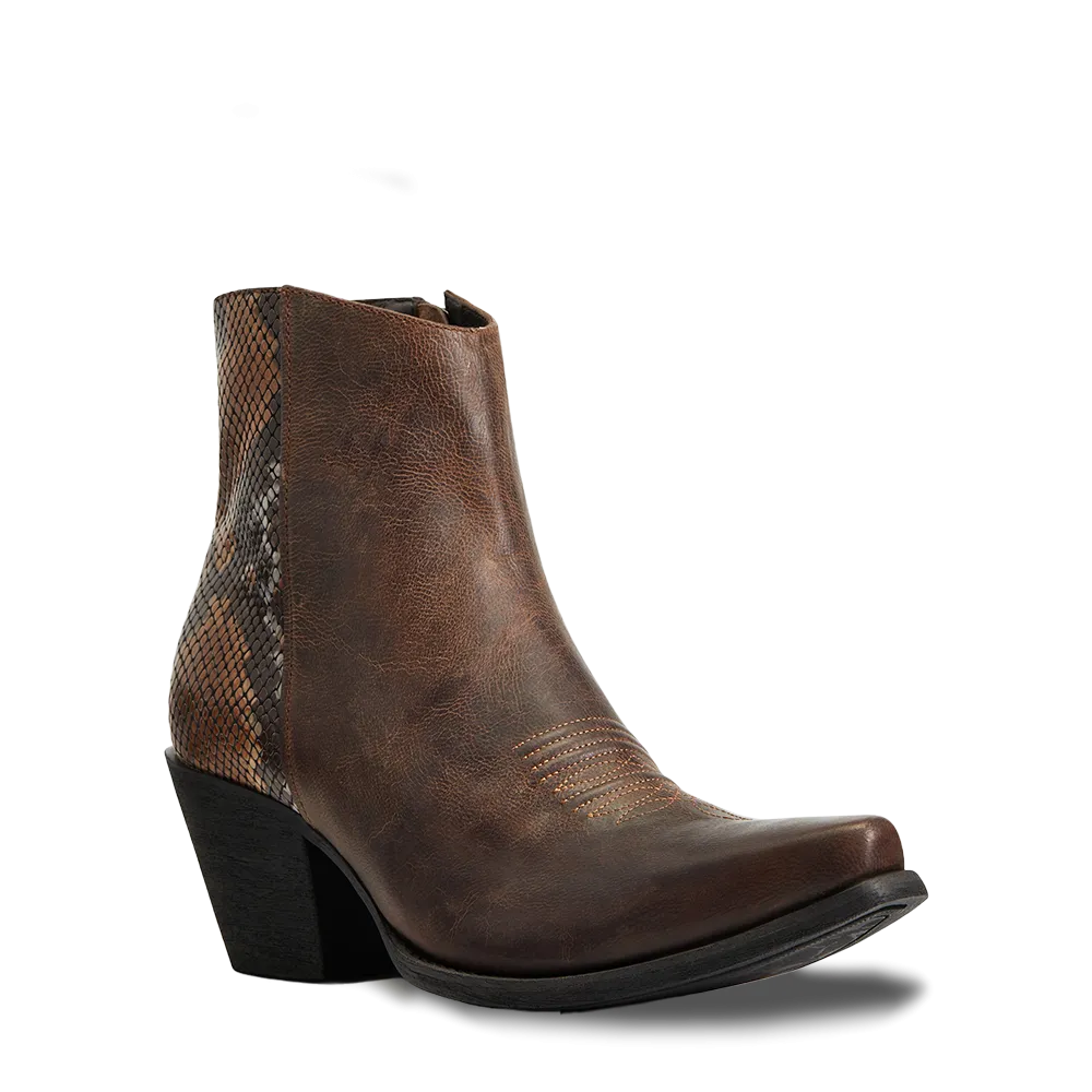 Ariat Ladies Carmelita Rhino Tan Snip Toe Boots 10040329