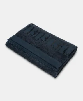 Bamboo Cotton Blend Terry Ultrasoft and Durable Bath Towel with Natural StayFresh Properties - Navy