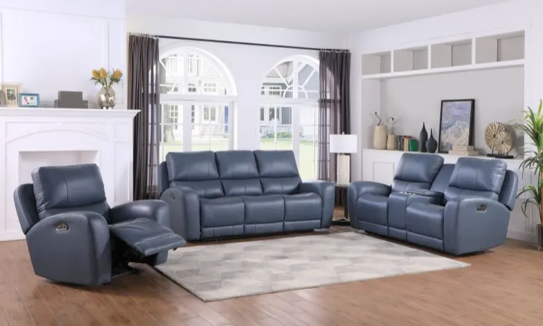 Bel Air Power Reclining Loveseat with Console