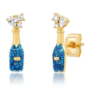Champagne Bottle Studs