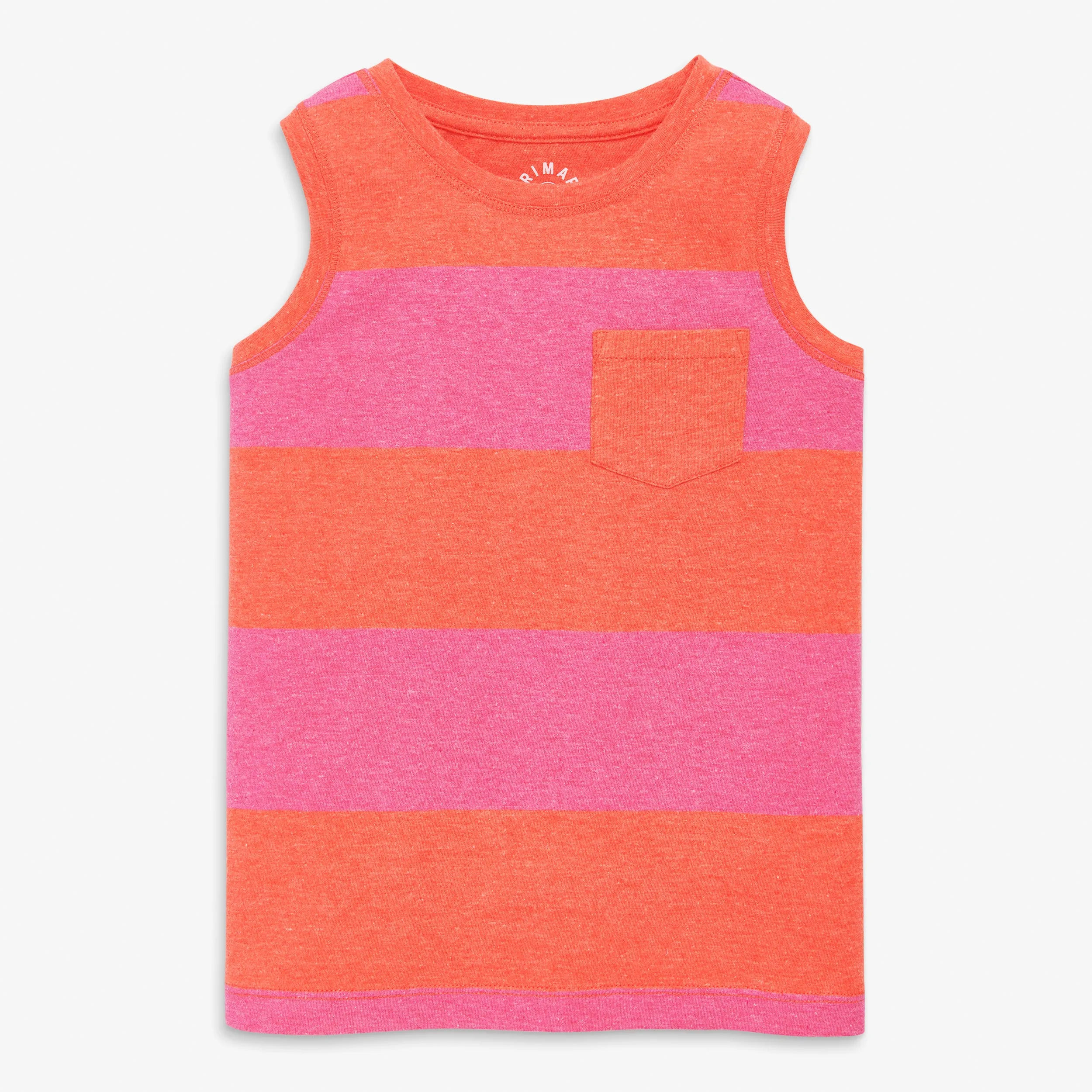 Clearance pocket tank in heathered stripe