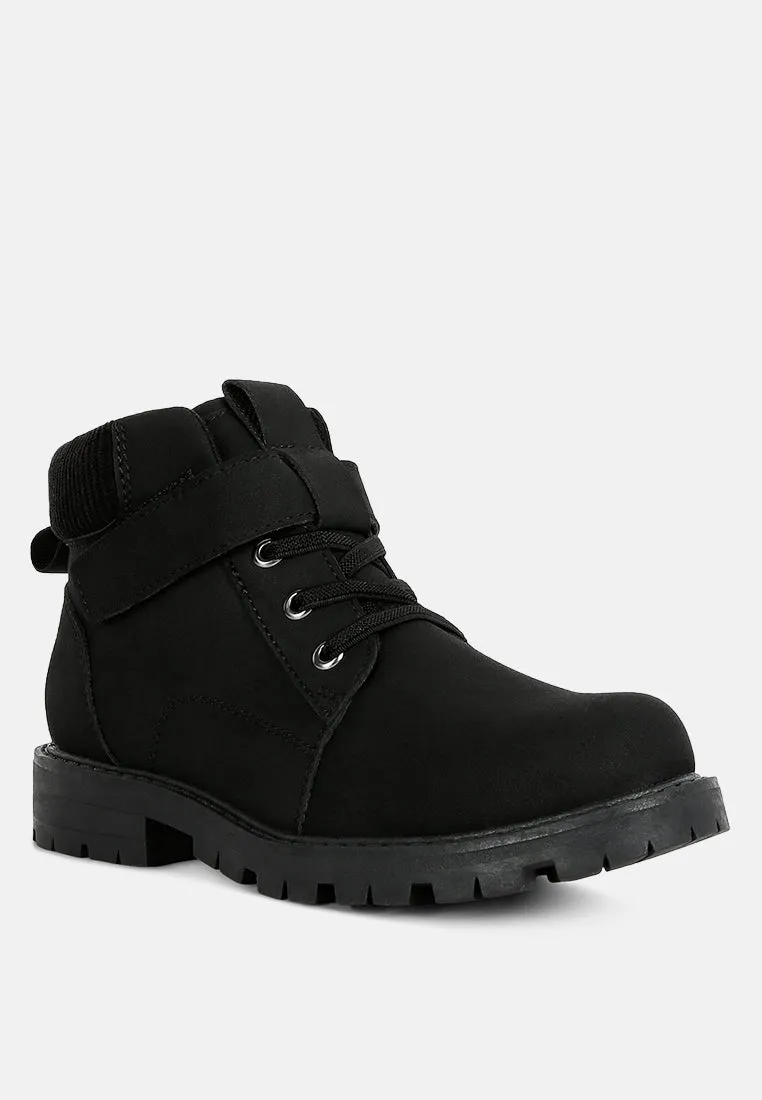 Cushion Collared Ankle Boots