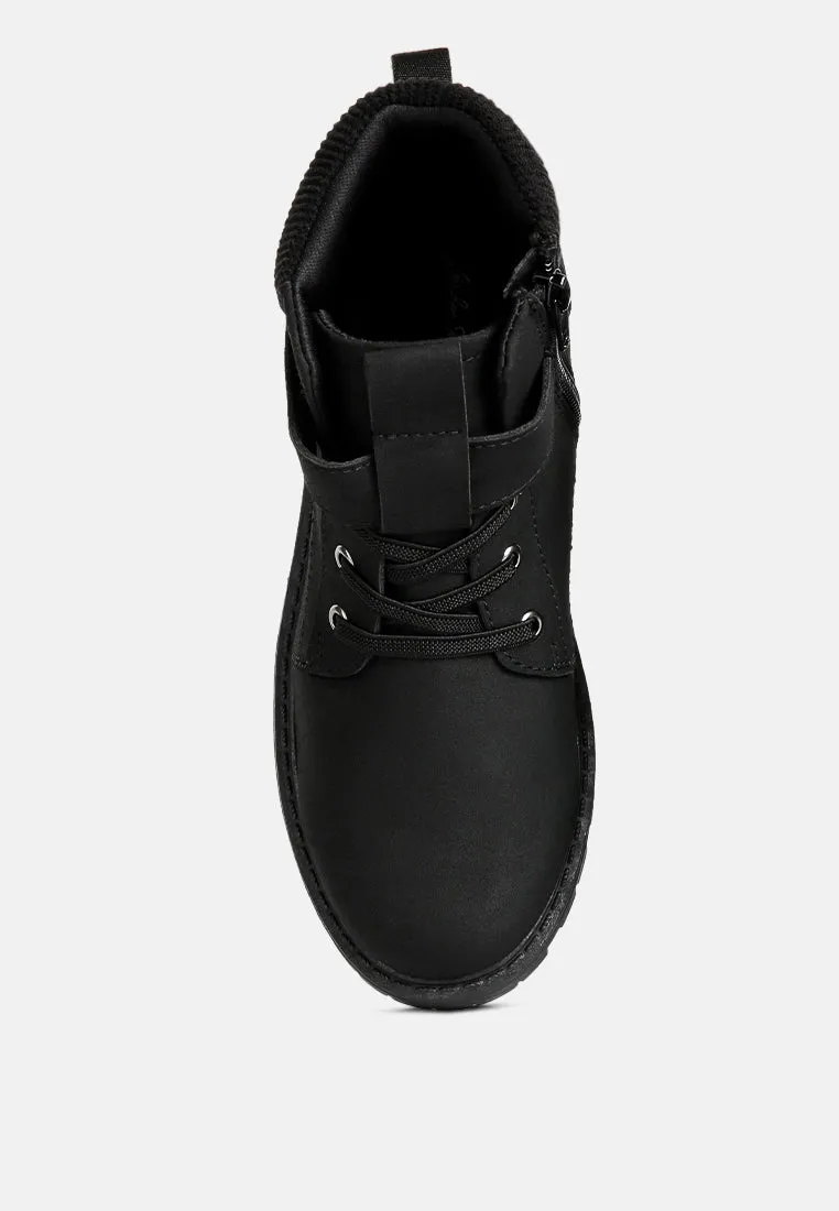 Cushion Collared Ankle Boots