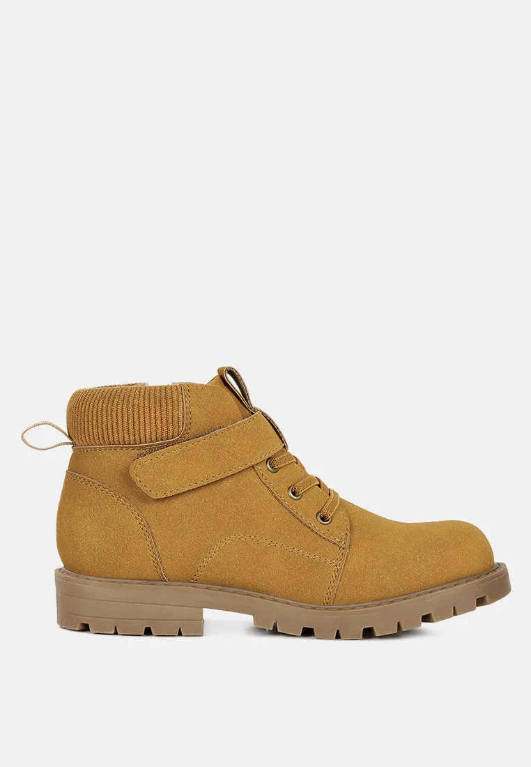 Cushion Collared Ankle Boots