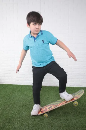 Dotted Polo Shirt  B