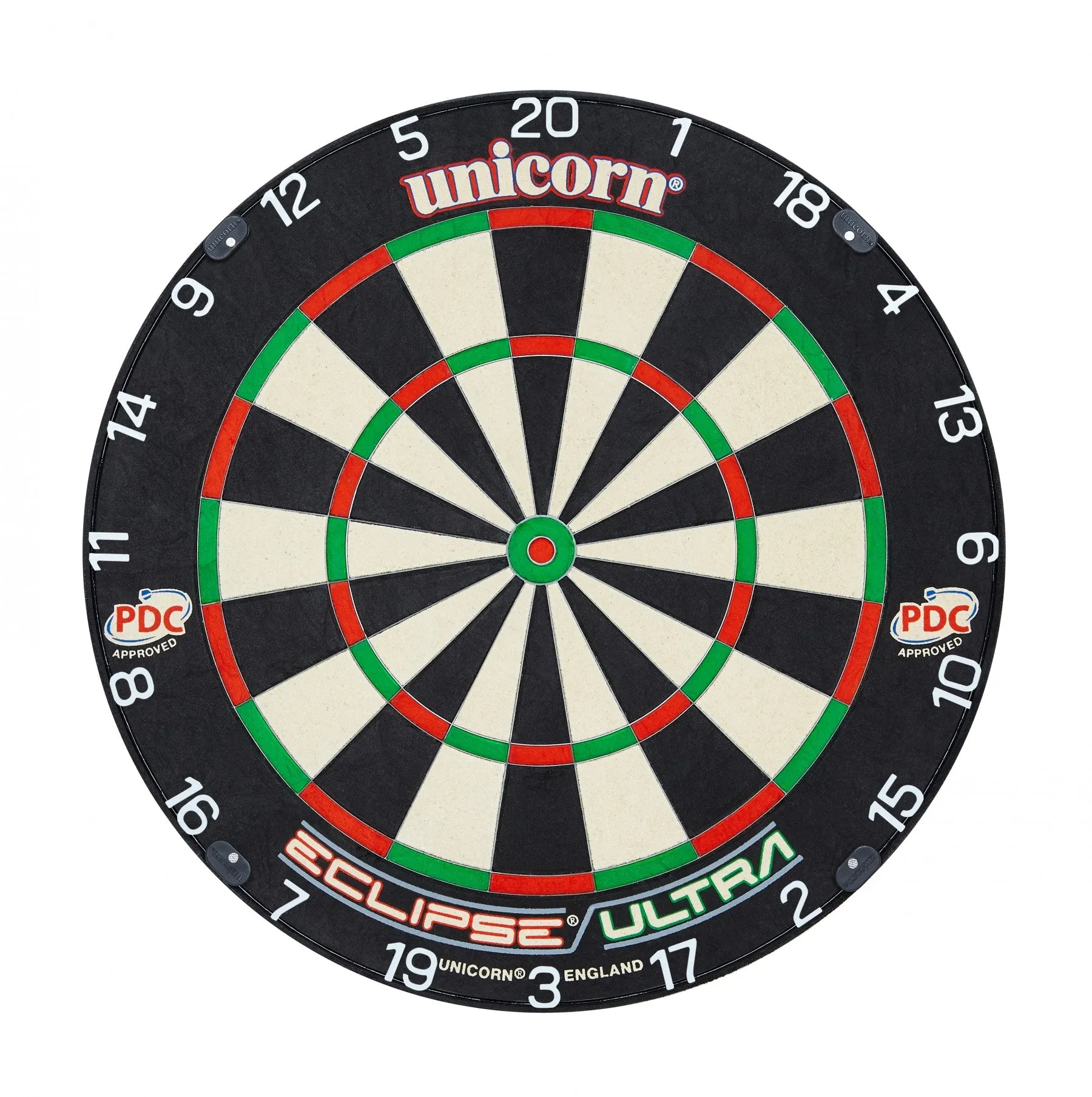 ECLIPSE ULTRA BRISTLE DARTBOARD - WITH UNILOCK dartskiva