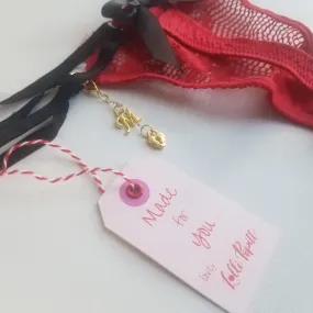 Heart Love Lock Charm