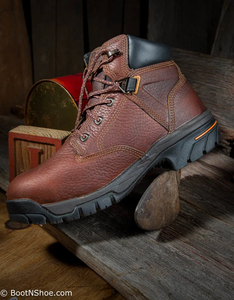 Helix Men's 6" Alloy Toe Brown Work Boot 85594