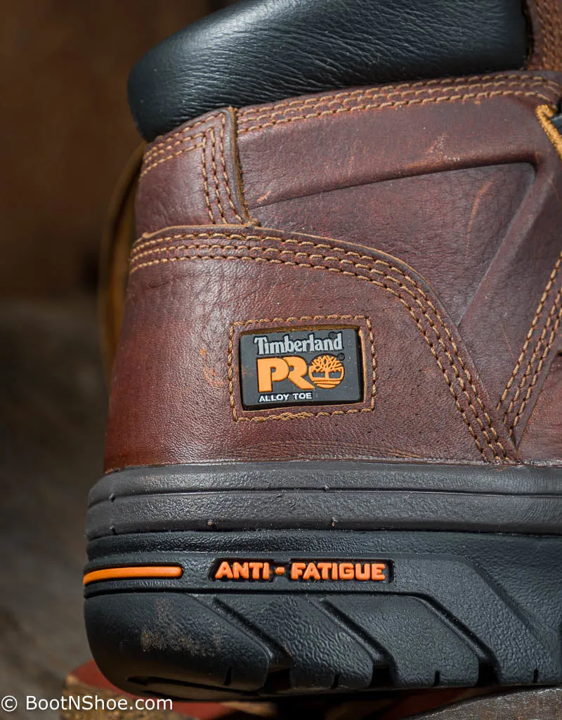 Helix Men's 6" Alloy Toe Brown Work Boot 85594