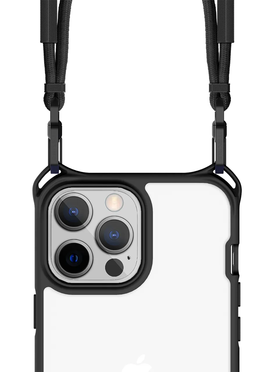 ITSKINS Hybrid Sling for iPhone 13 Series - Black