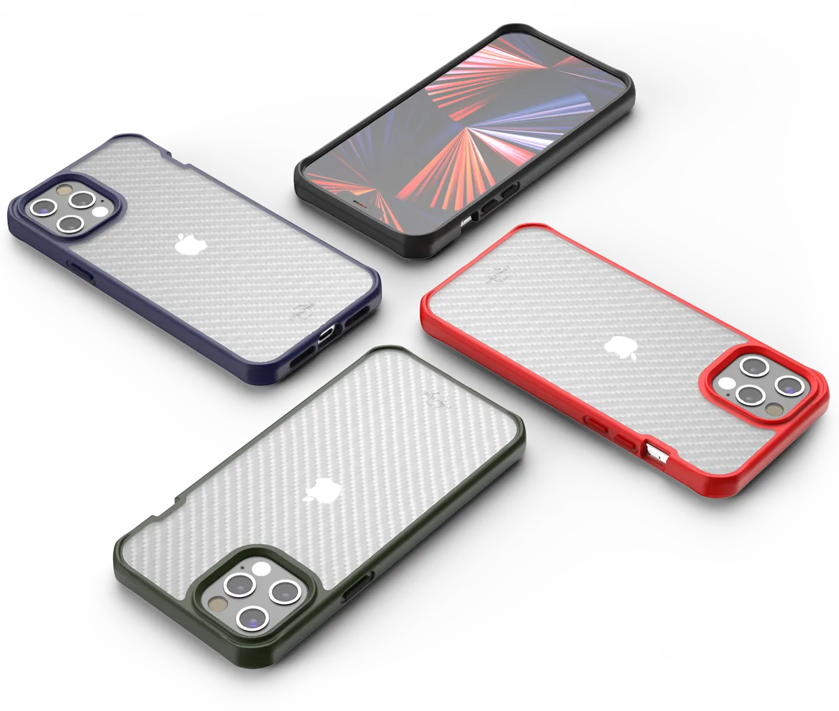 ITSKINS Hybrid Tek for iPhone 13 Series - Black