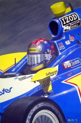 Justin Wilson Tribute Limited Edition Poster