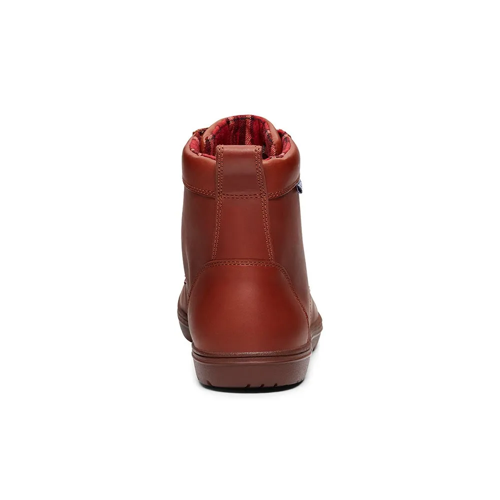 Lems Boulder Boot Leather - Russet