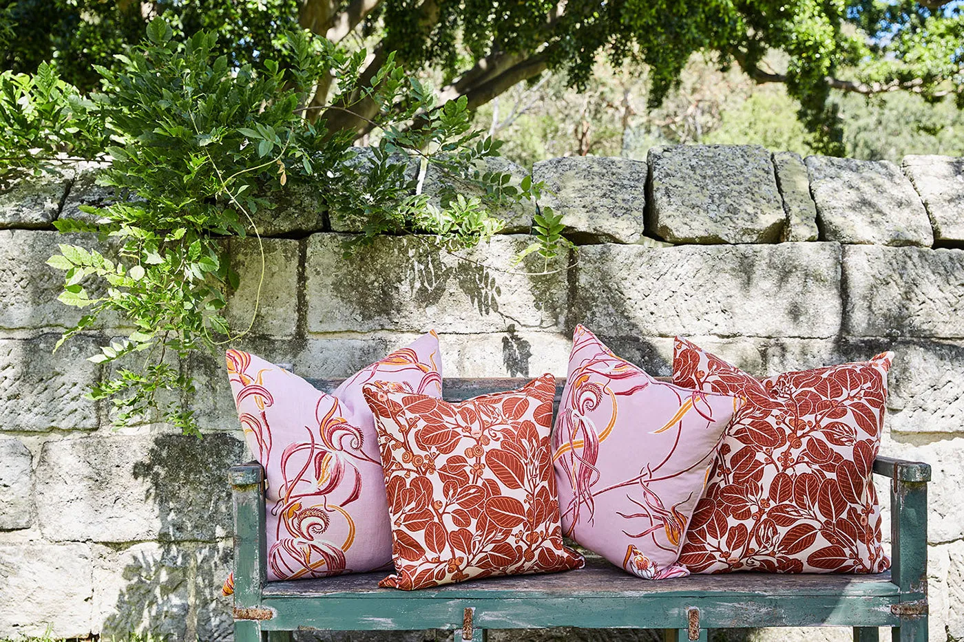 Native Orchid Pink 50x50 Cushion Cover