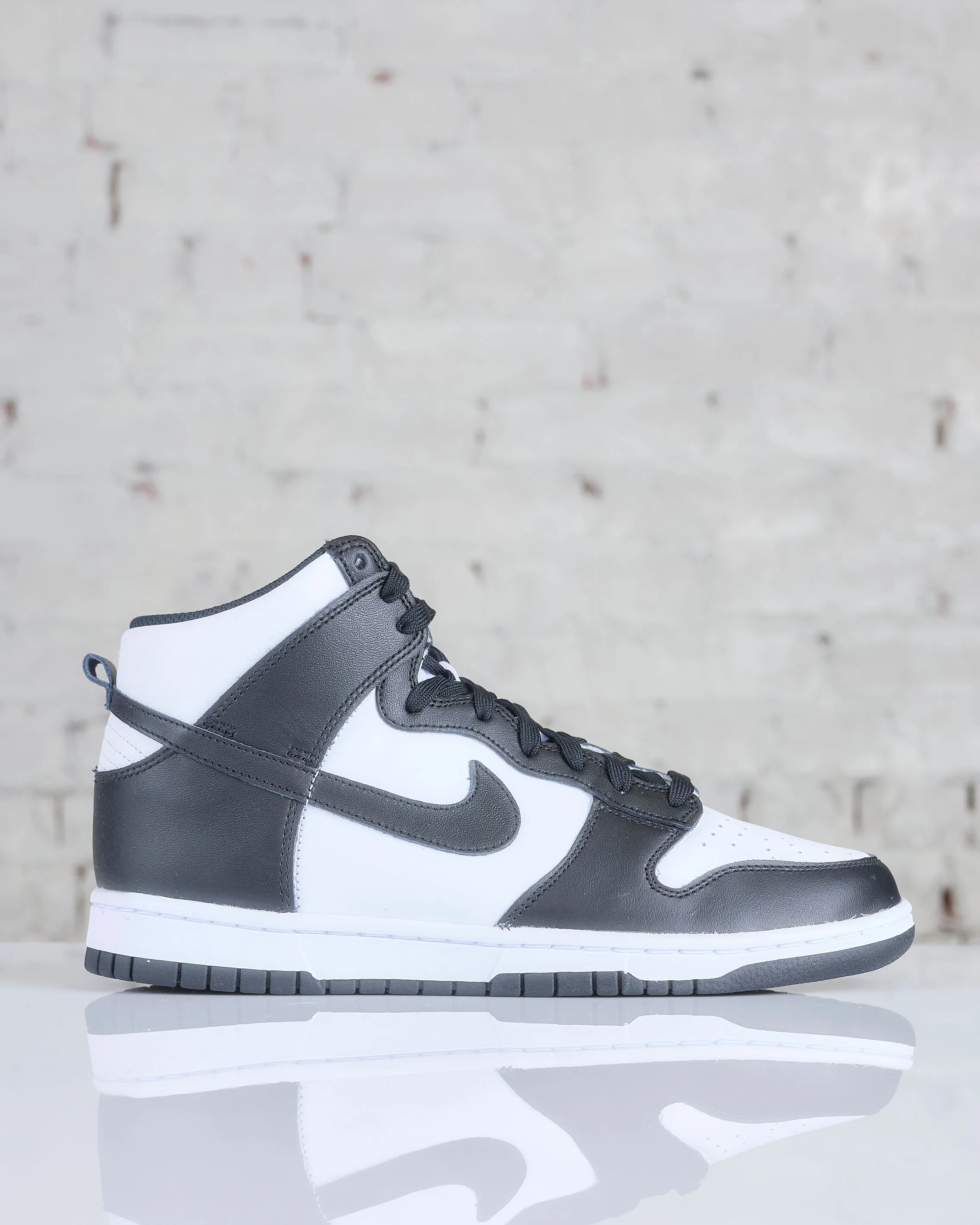 Nike Men's Dunk High Retro White/Black-Total Orange