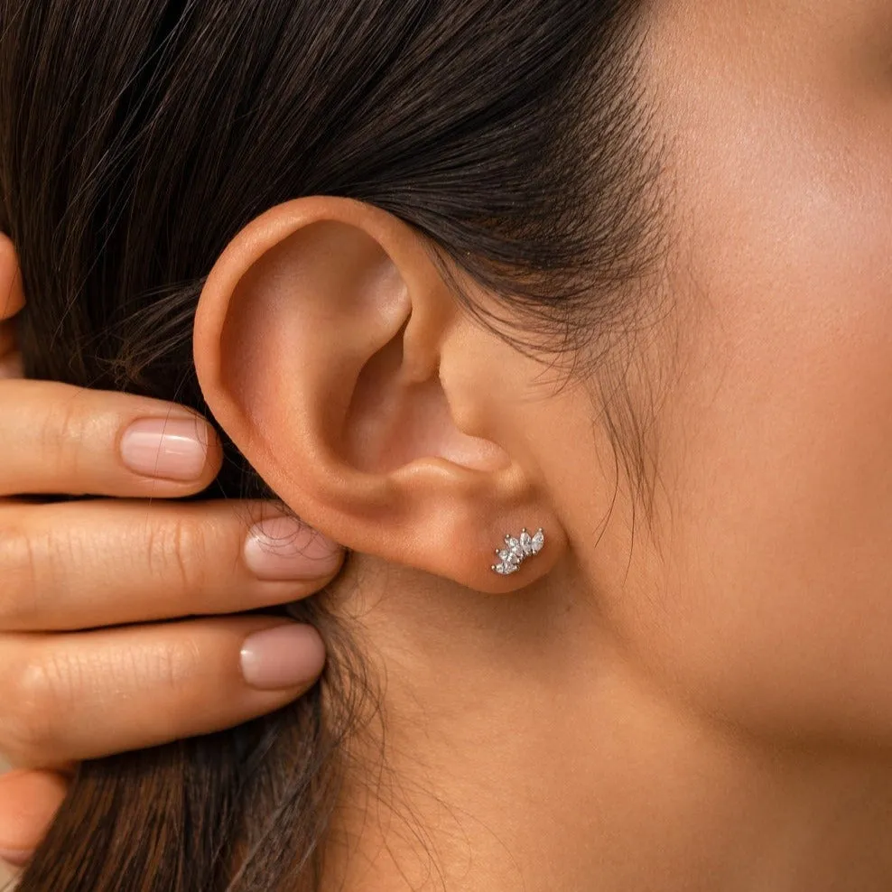 Odessa Marquise Studs