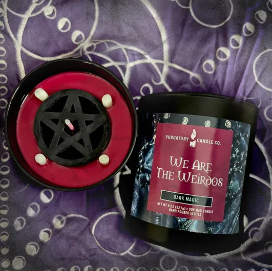 Purgatory We Are The Weirdos - 8 oz Candle