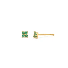 Quaditta Studs | Emerald
