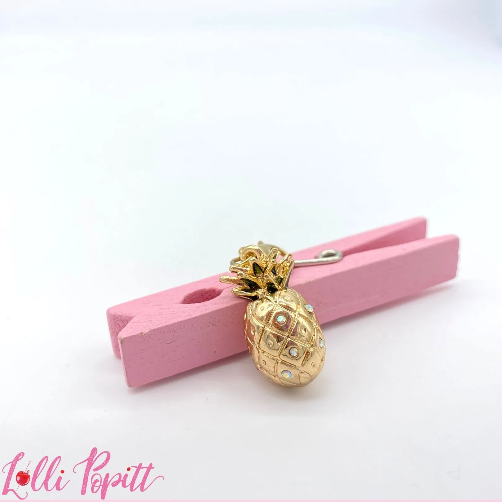 Rhinestone Pineapple
